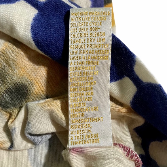 Anthropologie Ric Rac Ruched Floral Top Size Small - Picture 10 of 12